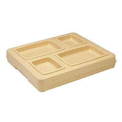 Four Compartment Insulated Tray